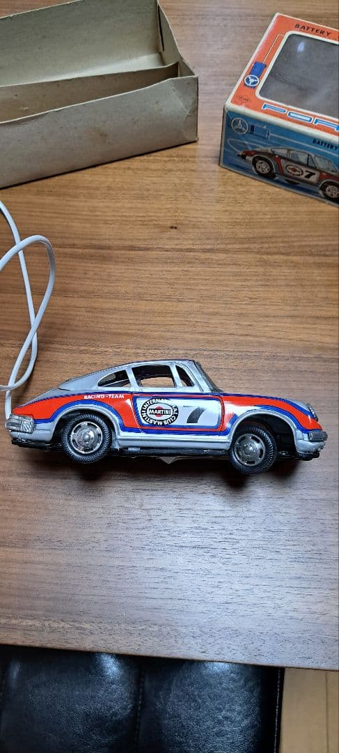 ポルシェ911　ブリキリモコン 昭和レトロ