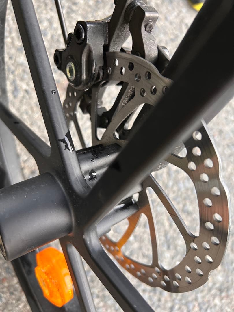 直接受け取り限定 折りたたみ式 モペット　電動アシフト　自転車