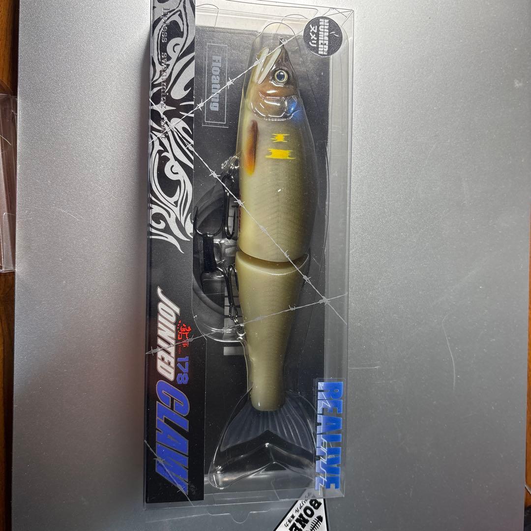 釣りフェス限定ビックベイト JOINTED 178 CLW 鮎