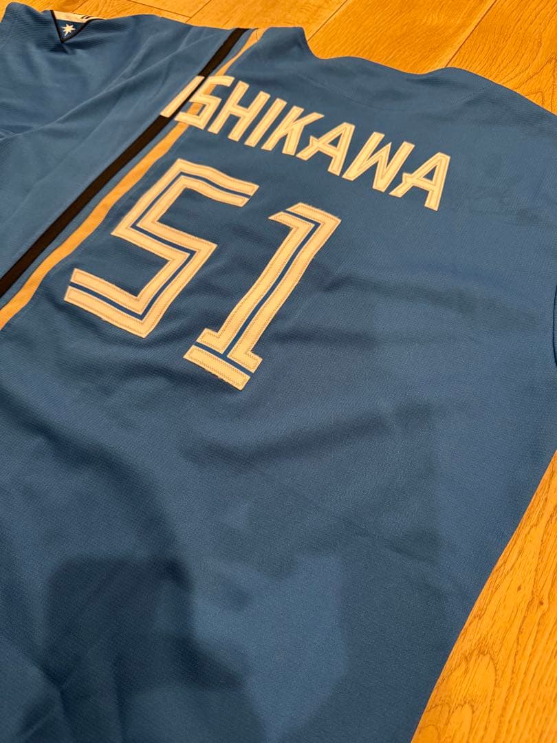 北海道　日本ハム　ファイターズ　レプリカ　ユニフォーム　石川　直也