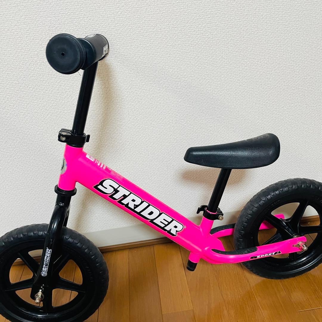 日本正規品　STRIDER SPORT 12インチ　ピンク