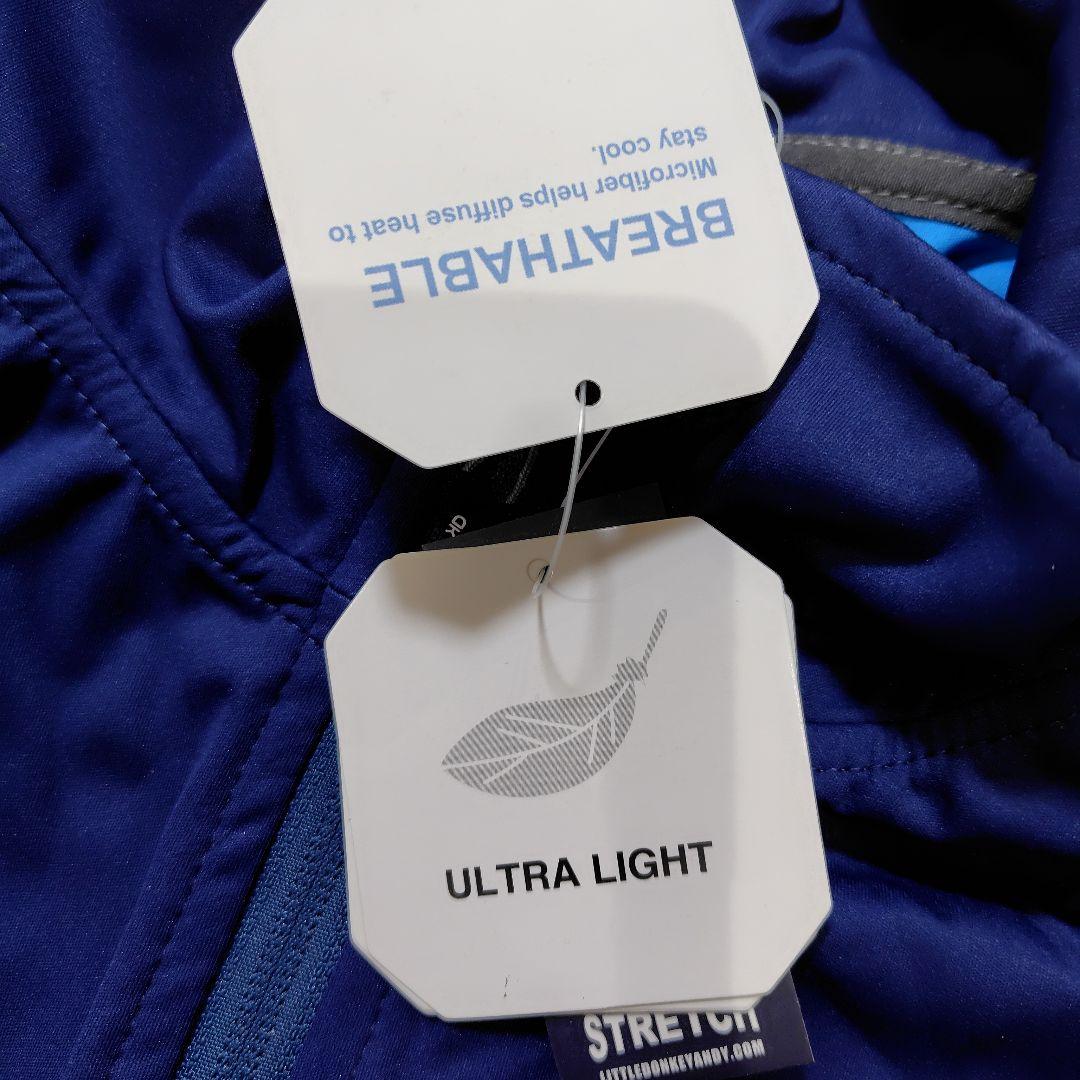 ❣️新品タグ付❣️メンズ 軽量ベストハイキングランニングゴルフ用防風3 XL