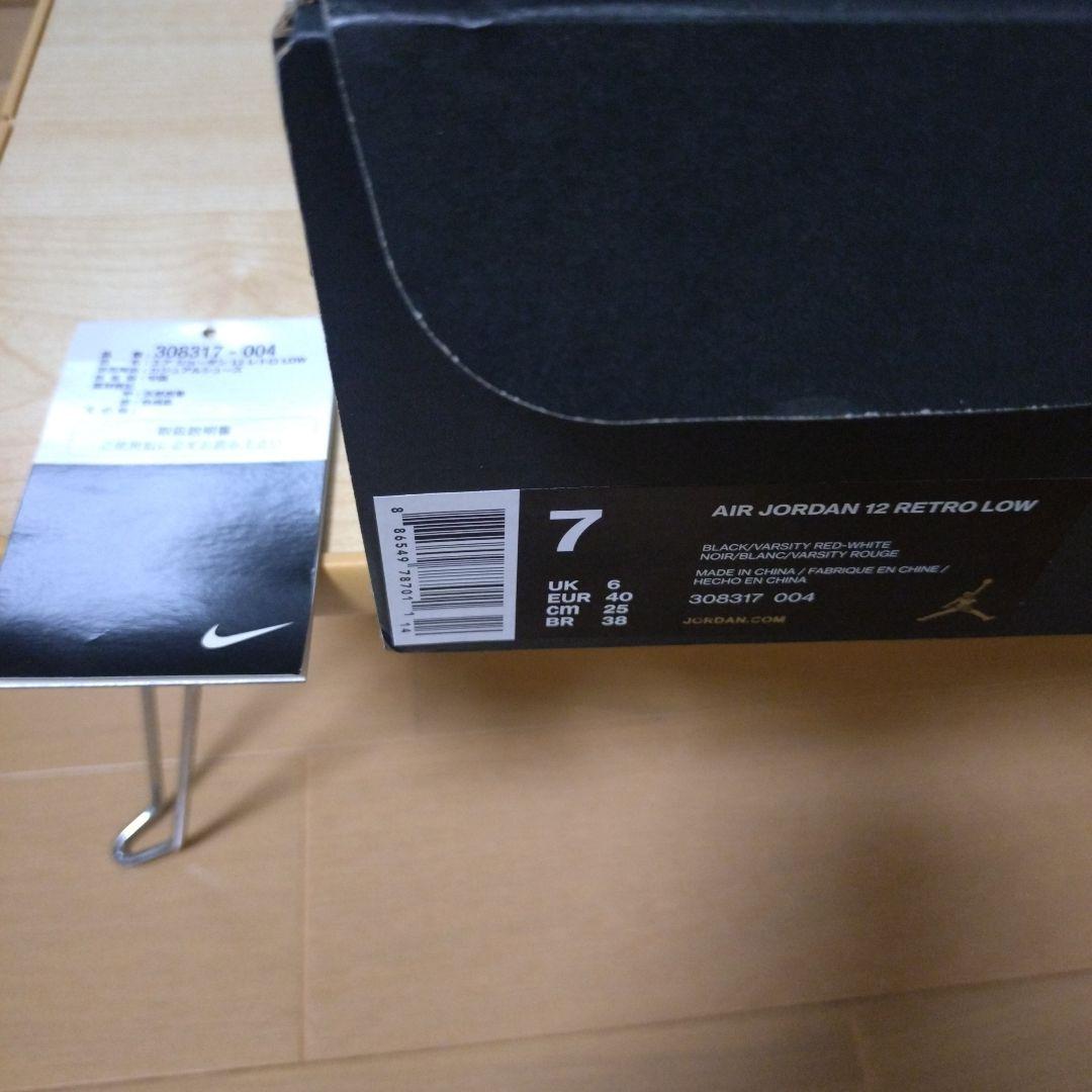 AIR JORDAN 12 RETRO LOW サイズ7