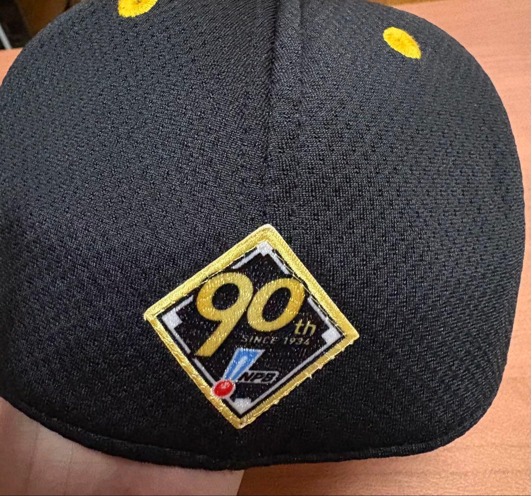 NPB90周年記念ロゴ 阪神タイガース プロコレ キャップ 58cm
