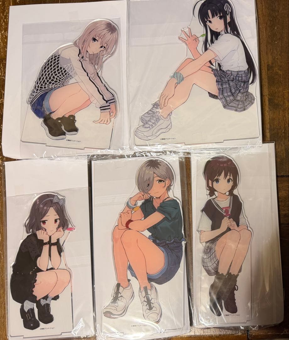 ガールズバンドクライ ビッグアクリルスタンド 5種セットGiGO限定