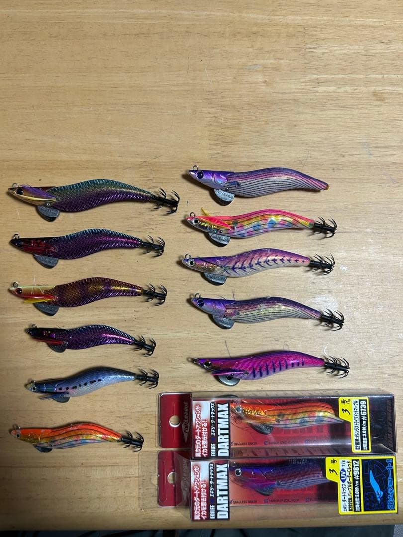 ダートマックス　エギ 13本セット ケース付きおまけ