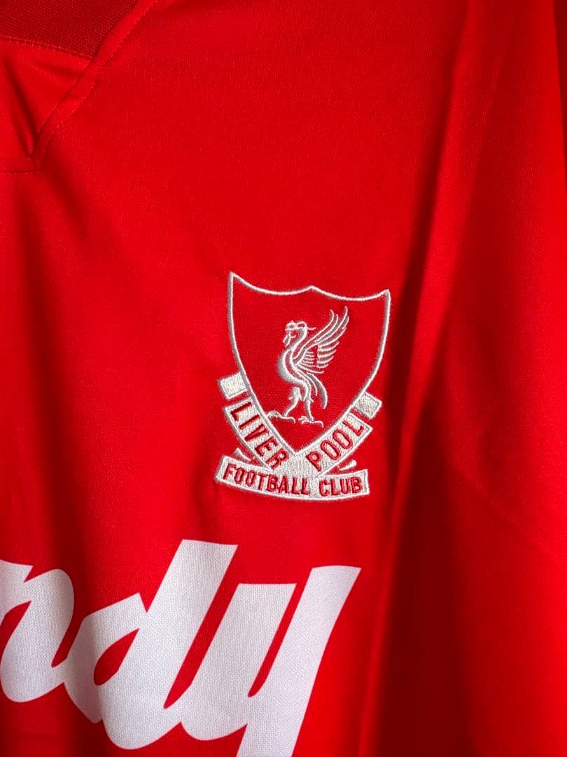 Liverpool リバプールFC adidas ジャージ 赤 91/92