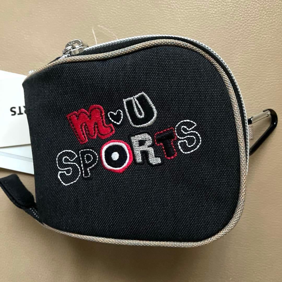 【未使用】 MU SPORTS ポーチ タグ付き