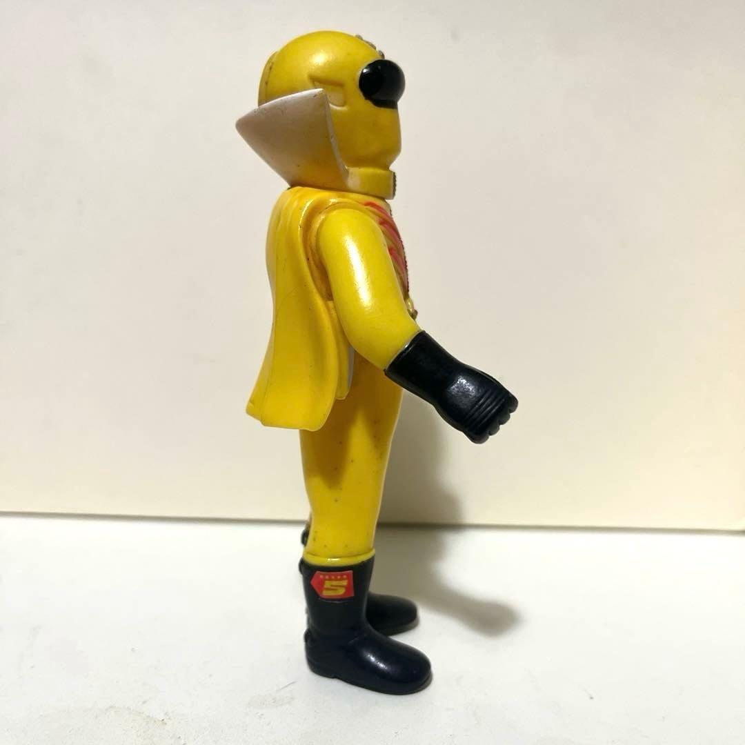 ポピー製 秘密戦隊ゴレンジャー キレンジャー ソフビ フィギュア 当時物