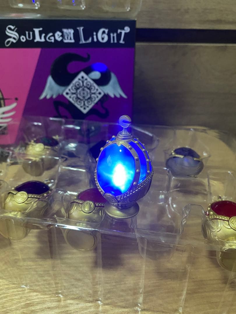 まどマギ　ソウルジェムライトセット　叛逆の物語　 プレミアムバンダイ