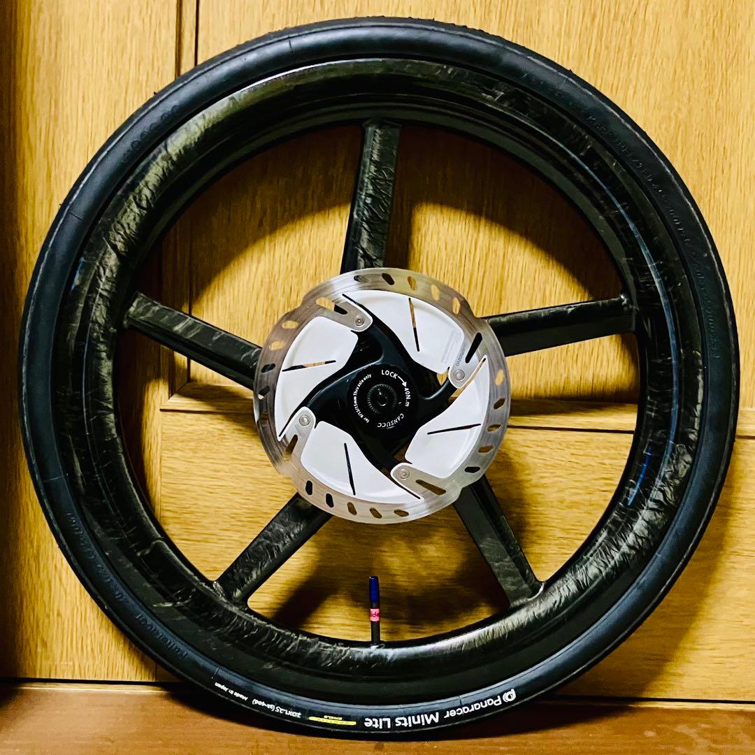 ⭕️軽量 20インチ 406 カーボン ディスク ブレーキ ホイール