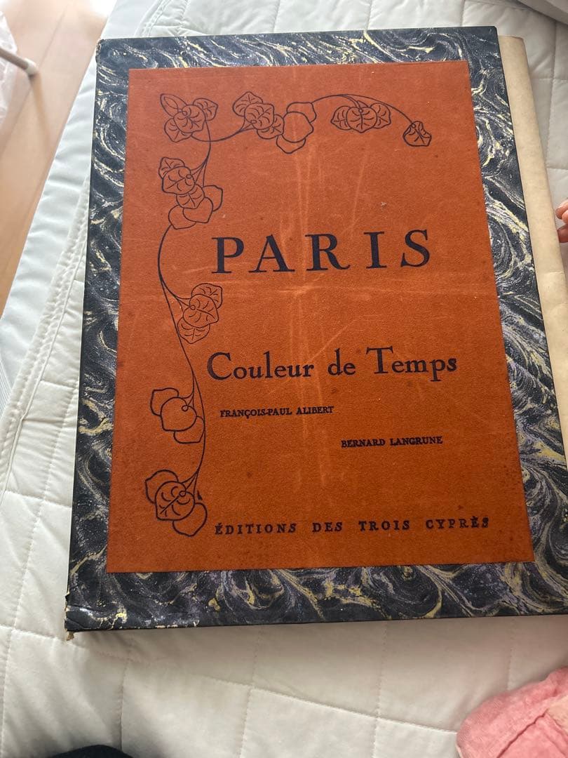 【1929年 初版・限定番号入り】PARIS 水彩画集