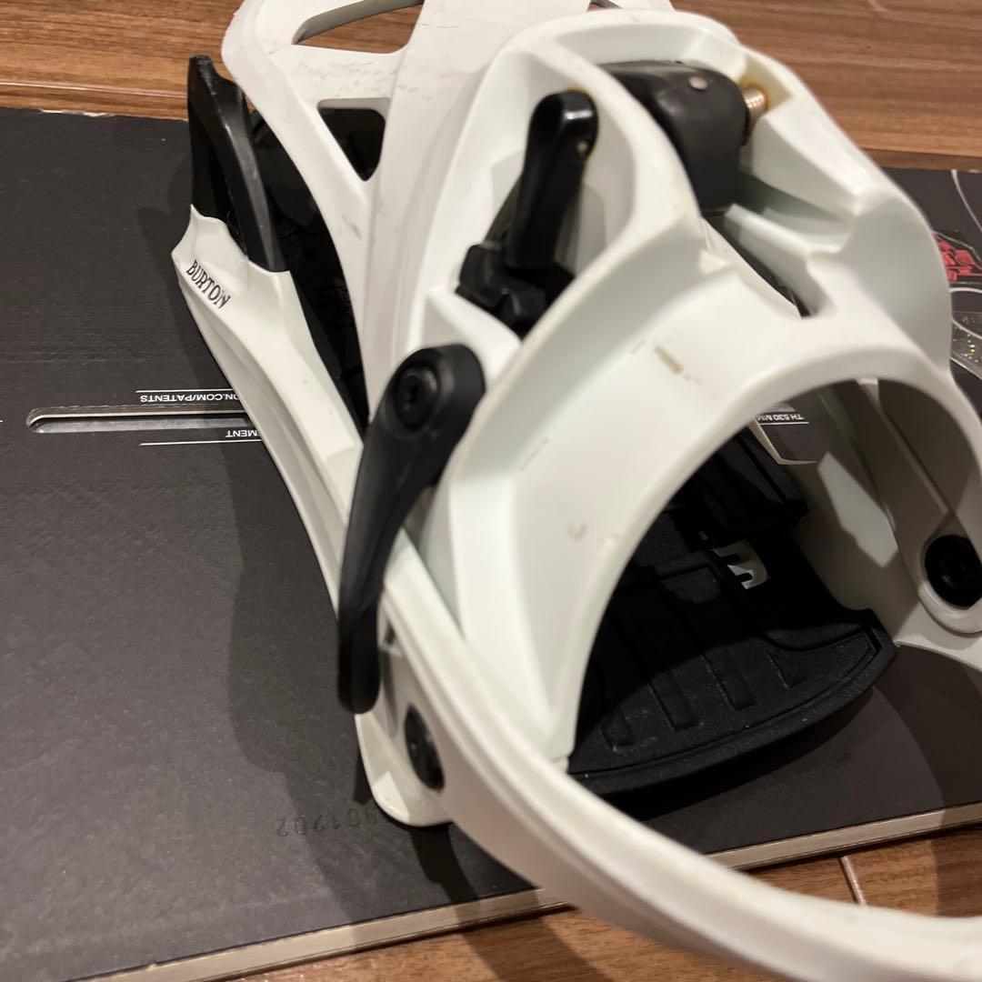 Burton stepon スノーボード ビンディング ホワイト（M）