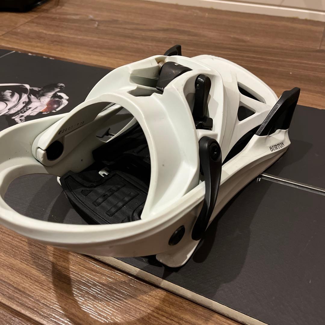 Burton stepon スノーボード ビンディング ホワイト（M）