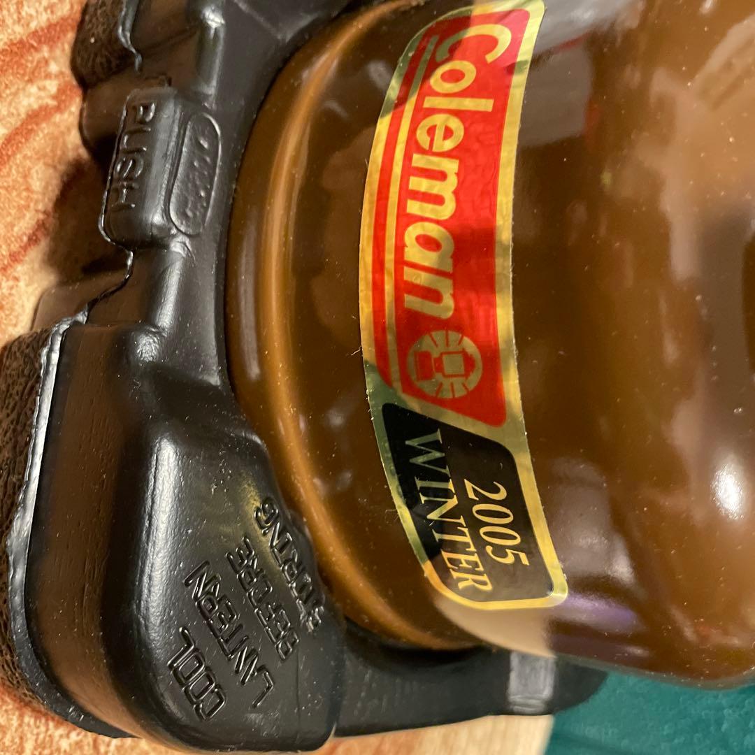 未使用　Coleman 2005 WINTER ランタン ブラウン