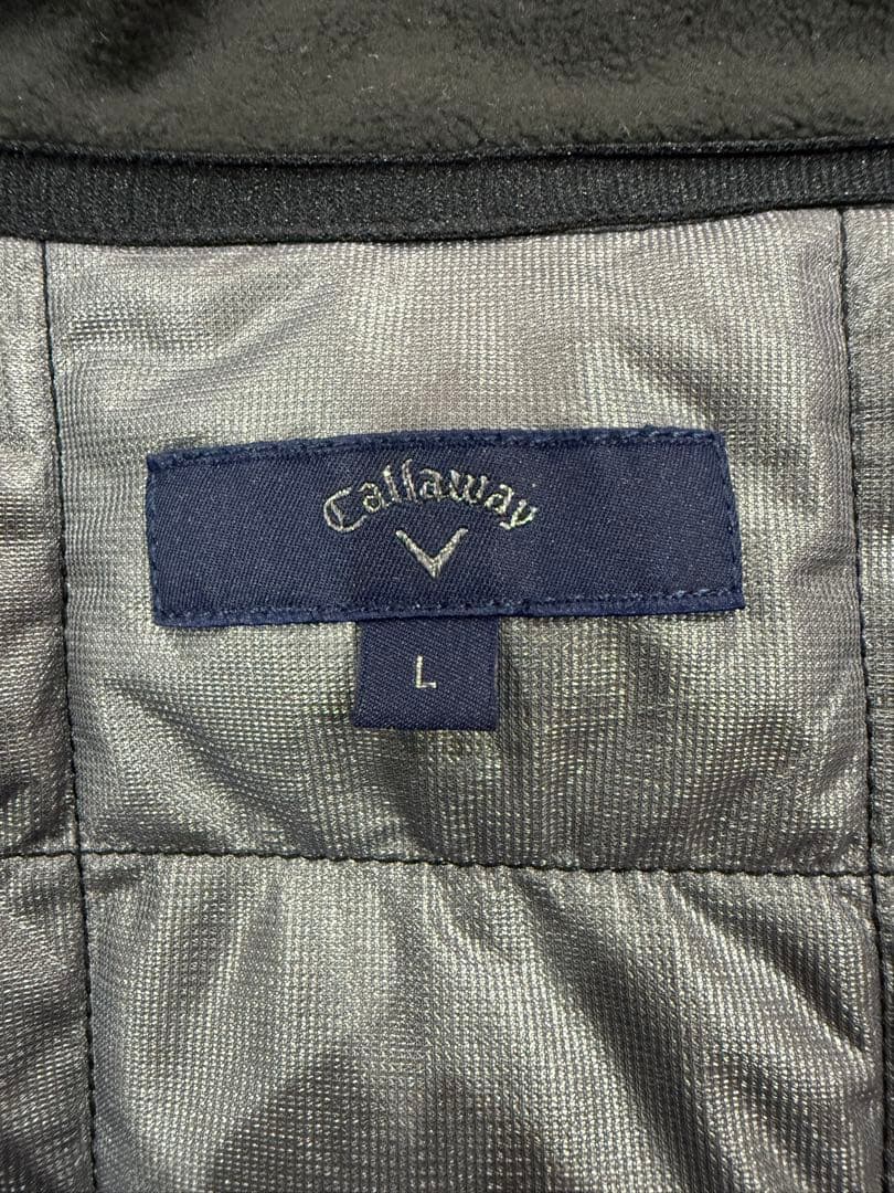 CALLAWAY キルティング ロゴ ゴルフ ベスト 241-0216501