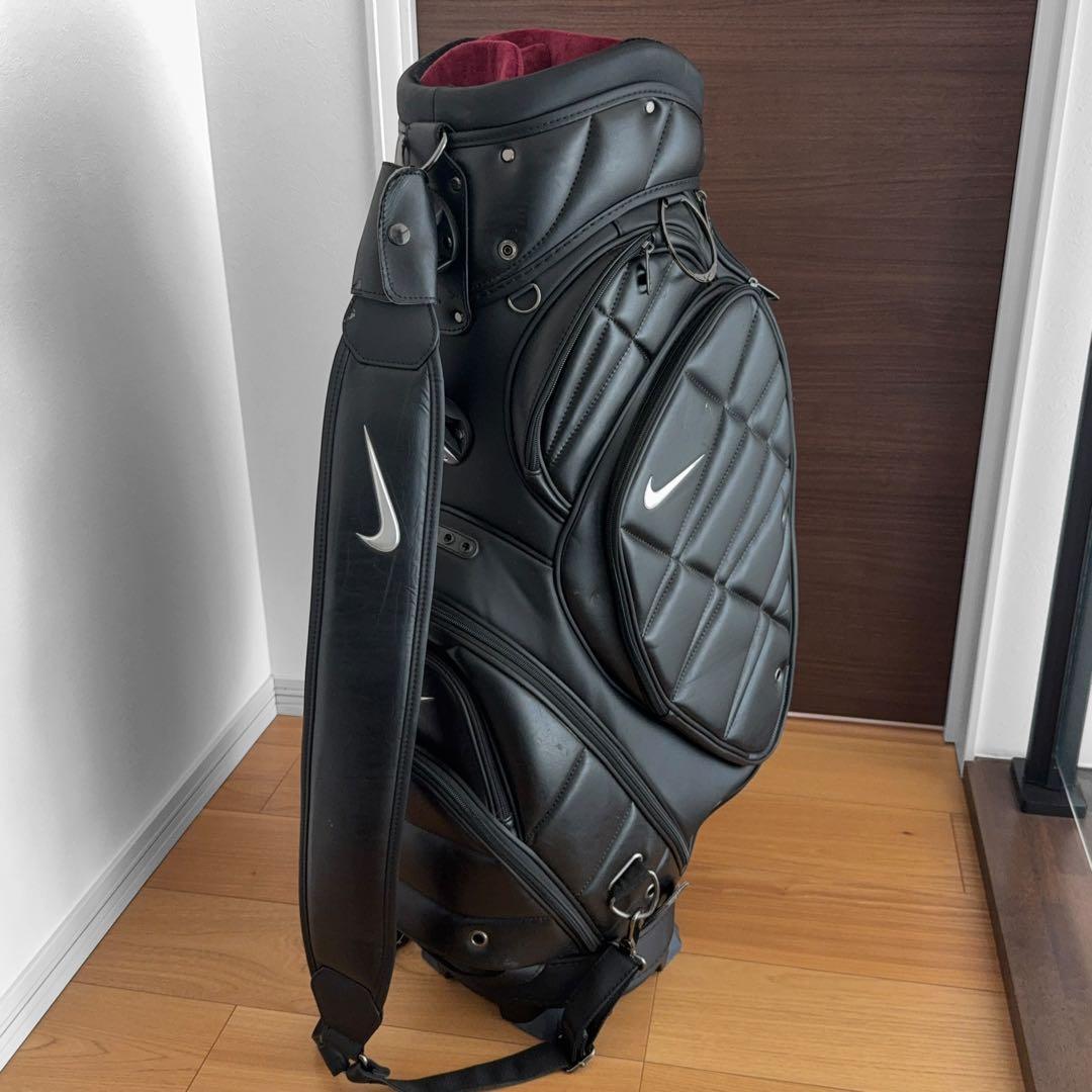 【希少】ナイキゴルフ NIKE GOLF キャディバッグ ブラック 3点式