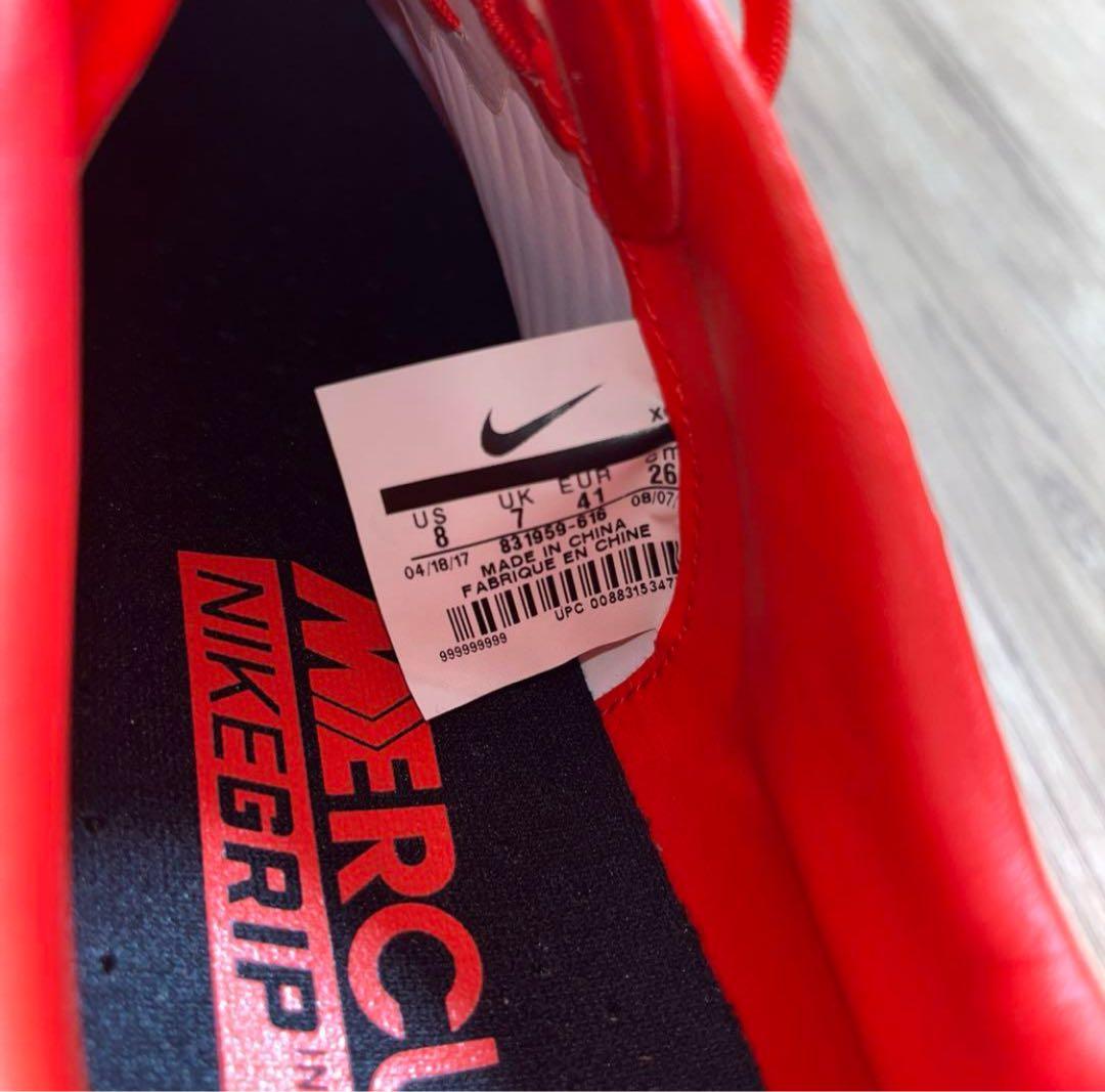 シューズ NIKE MERCURIAL VAPOR XI HG-V \"Red Black\"