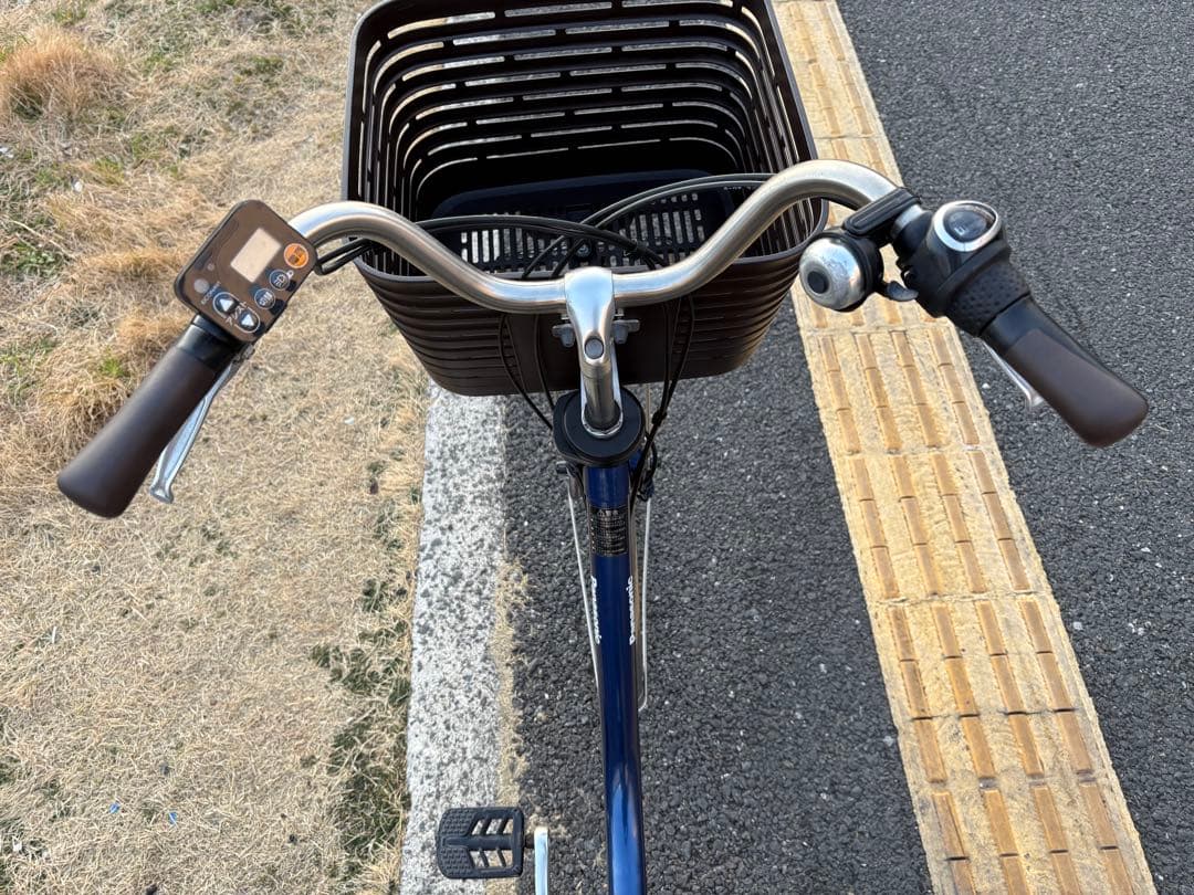中古Panasonic電動アシスト自転車　16Ah 大阪　056