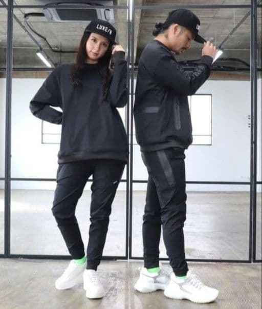 LUXE/R GOLF ストレッチ布帛パンツ 45855BKXL③