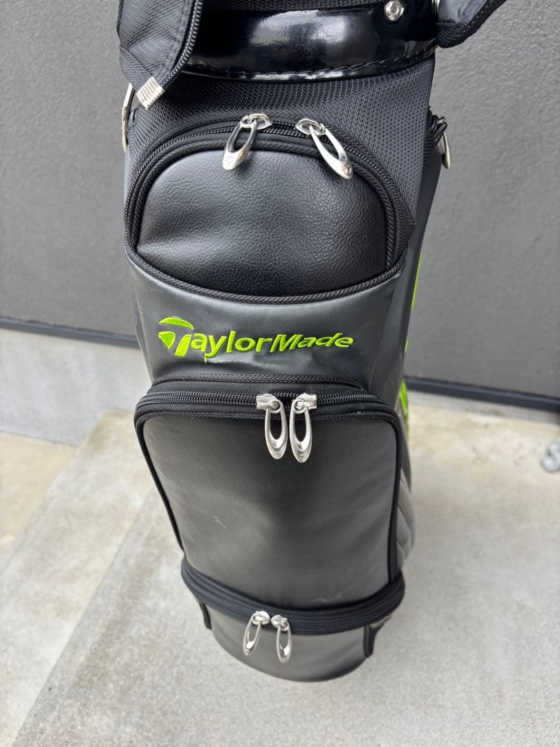 TaylorMade キャディバッグ ブラック/グリーン