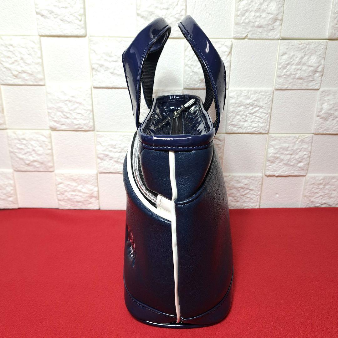 【美品】  カートバック ラウンドバック ネービー