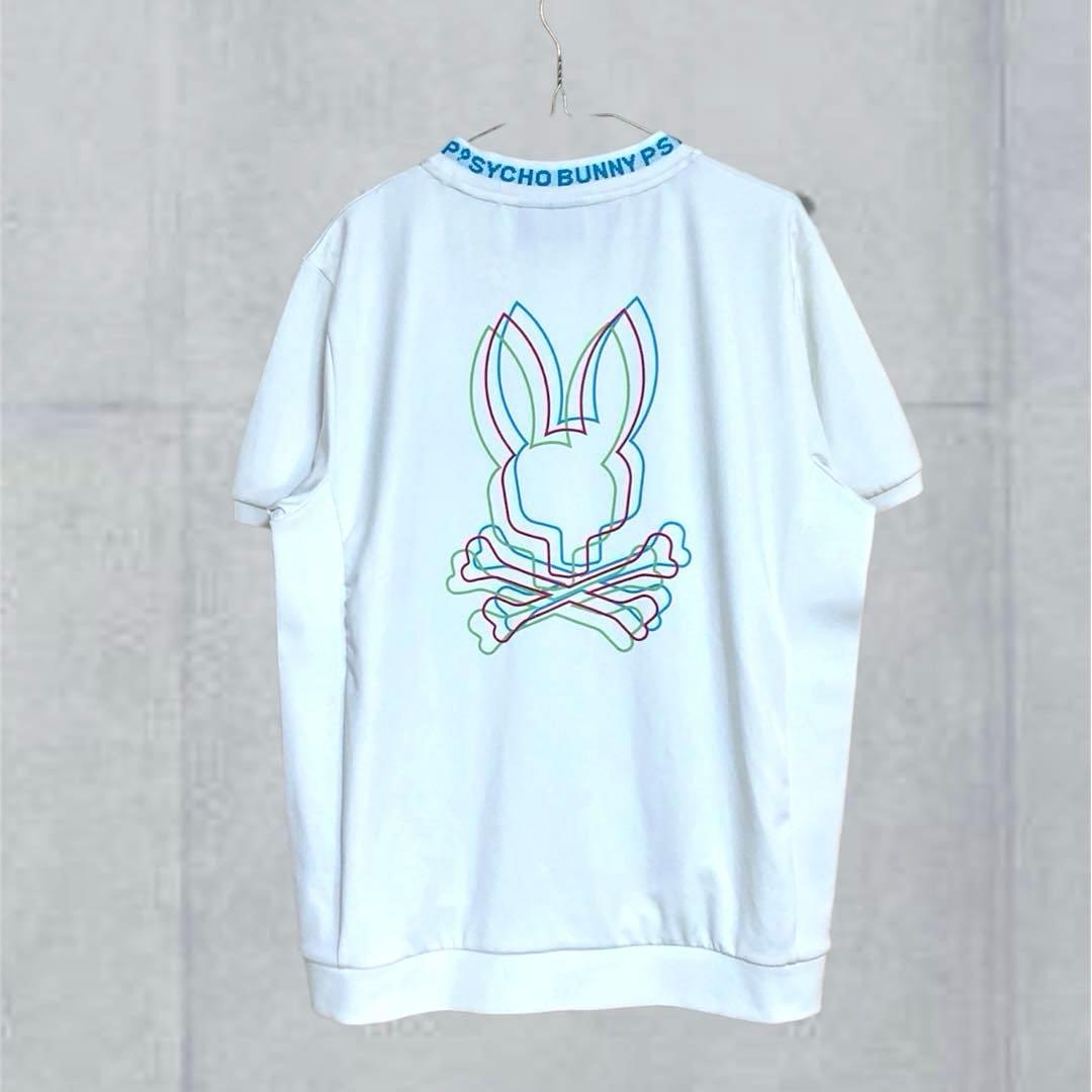 【未使用】PSYCHO BUNNY リラックスフィットクルーネック半袖スウェット