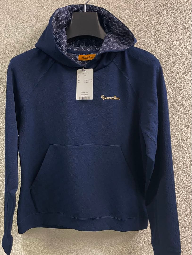 レザレクション　新品　M寸　ネイビー　パーカー
