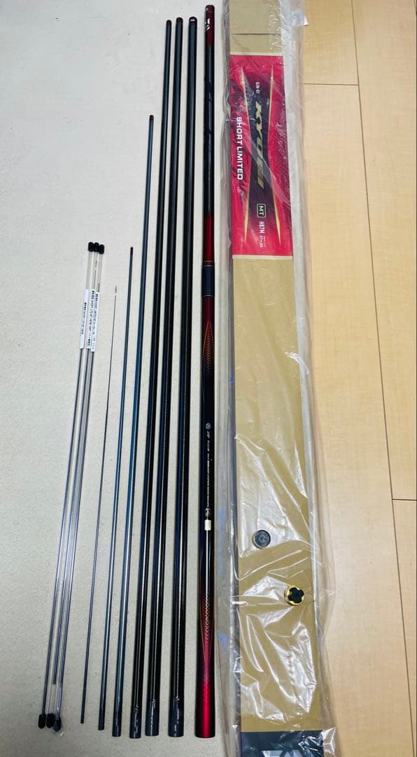 ダイワ　銀影競技ショートリミテッドMT H87M メガトップR付き