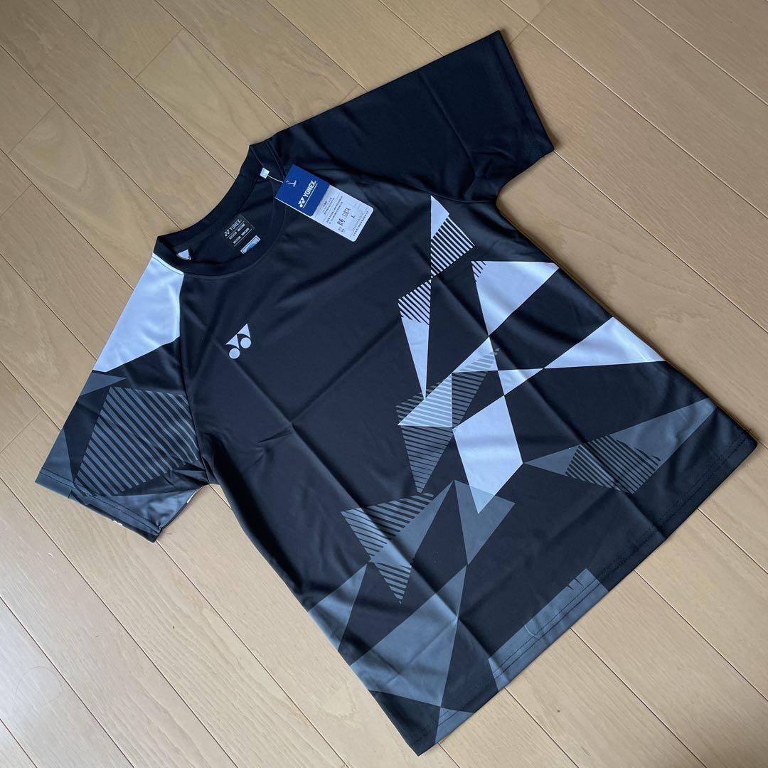 ヨネックス　YONEX テニス＆バドミントン　ゲームウェア　新品　Lブラック