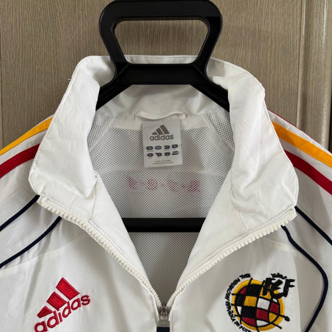 adidas/アディダス スペイン代表 トラックジャケット Lサイズ/ホワイト