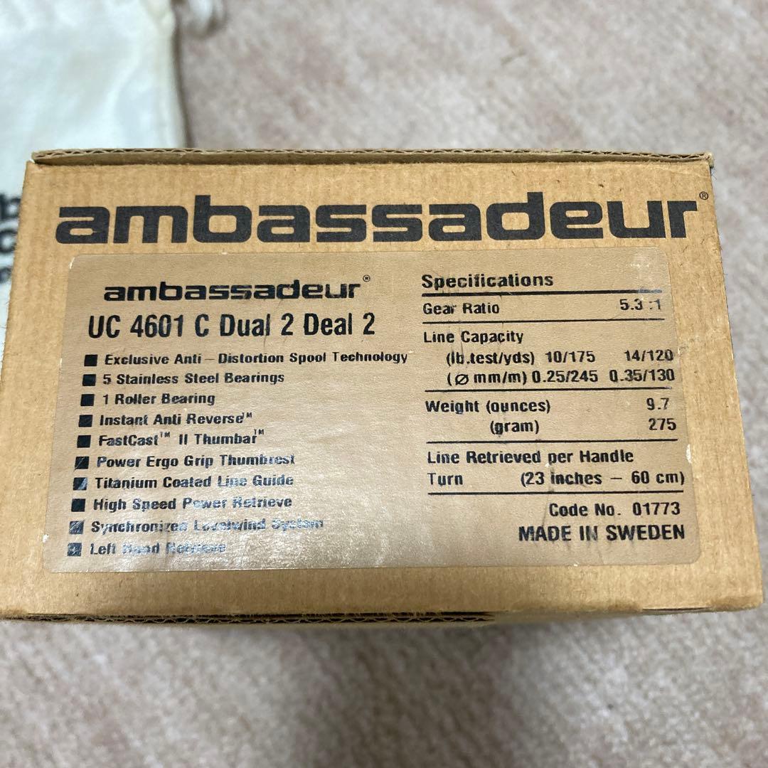 リール Abu Garcia ambassadeur UC4601C D2 D2