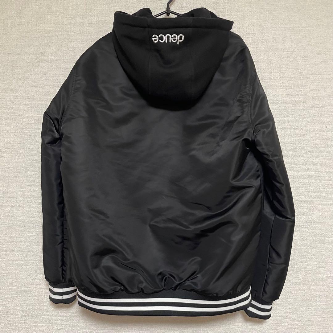 deuce brand バーシティ ジャケット スタジャン