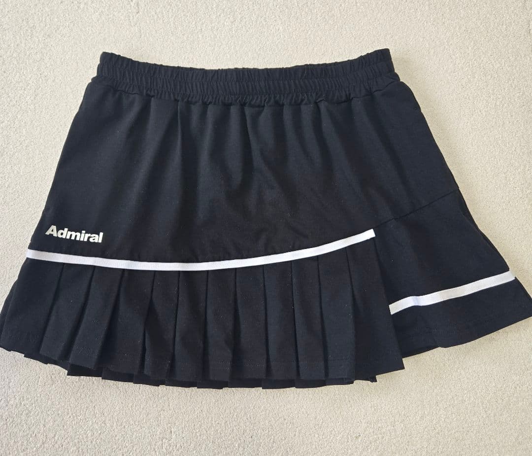 アドミラル　Admiral テニススカート 黒 M