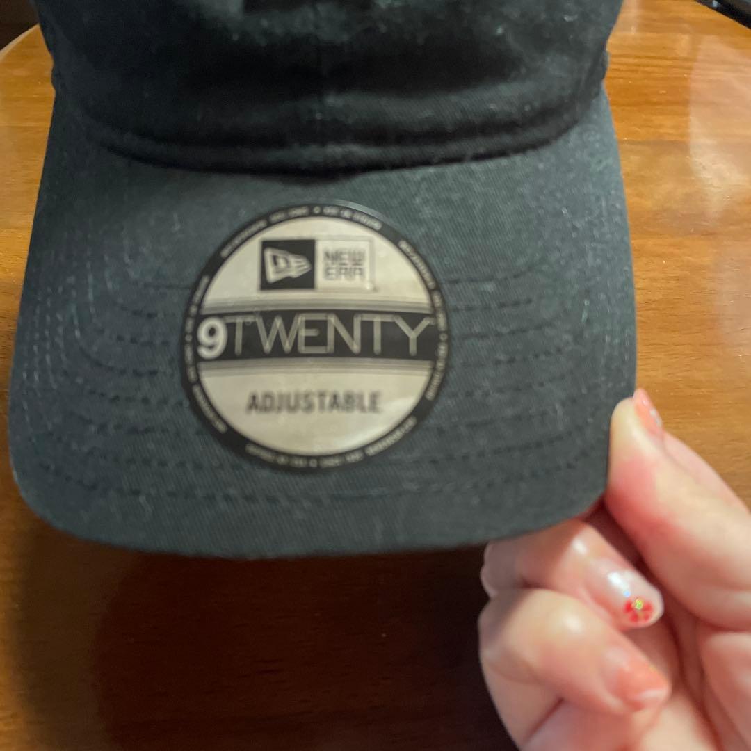 U*U様 New era 9TWENTY ブラックFlag and Wordma