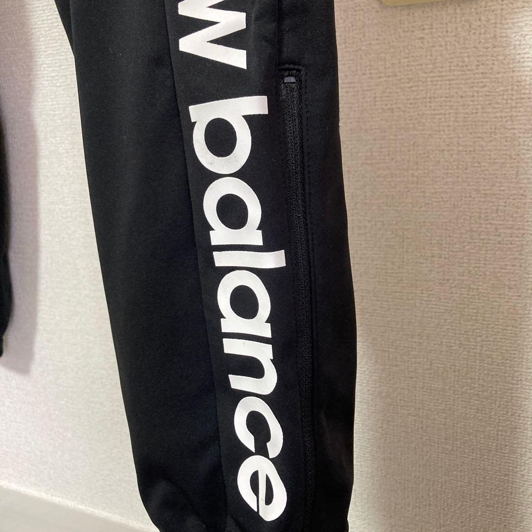 new balance ブラック スウェットセット　裏地