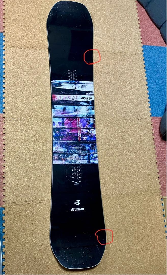 スノーボード bc stream brah 154cm 23-24