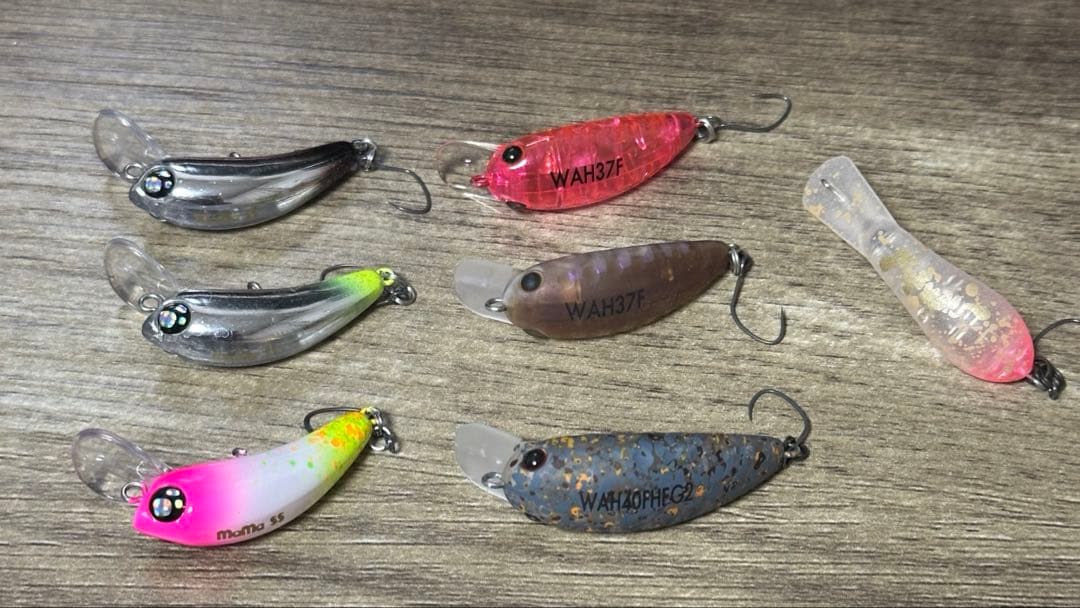 エリアトラウト用 バービーママ SS ワウ37F ワウ40HFG2 オリカラ