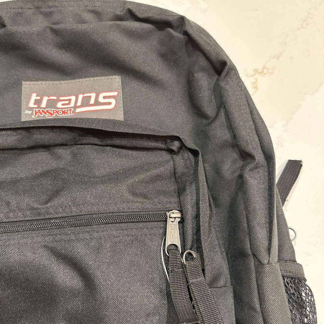 trans by JANSPORT ブラックバックパック