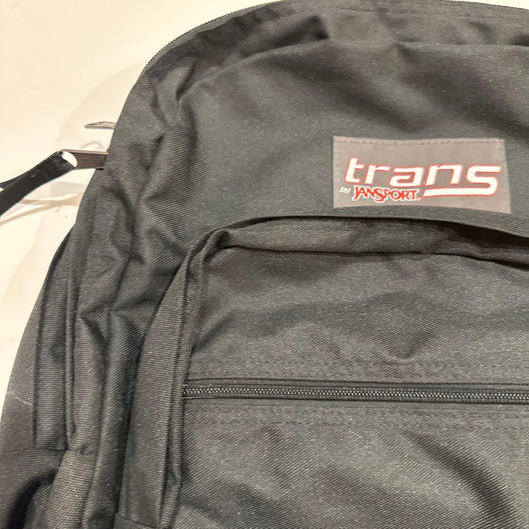 trans by JANSPORT ブラックバックパック