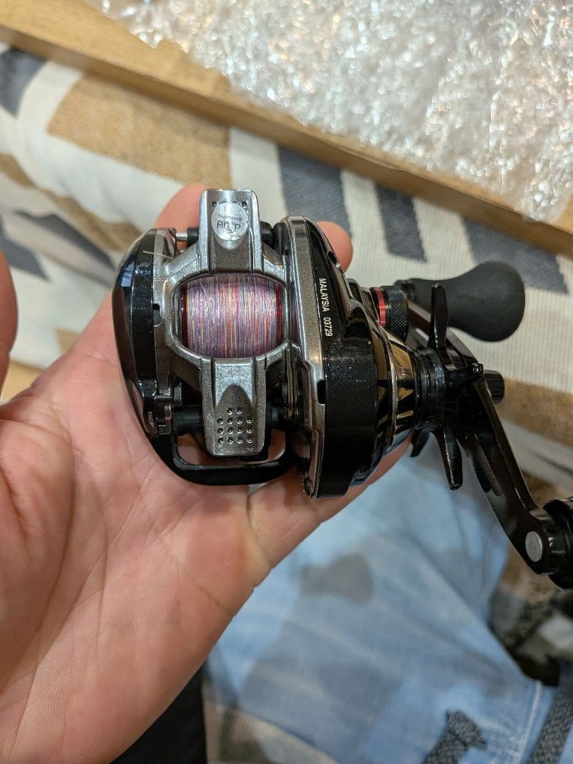 シマノタイラバリール　エンゲツ100HG 炎月