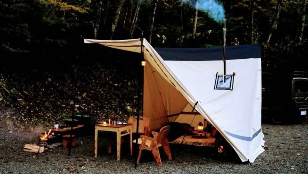 YOKA CABIN フルセット ポール式キャンプテント