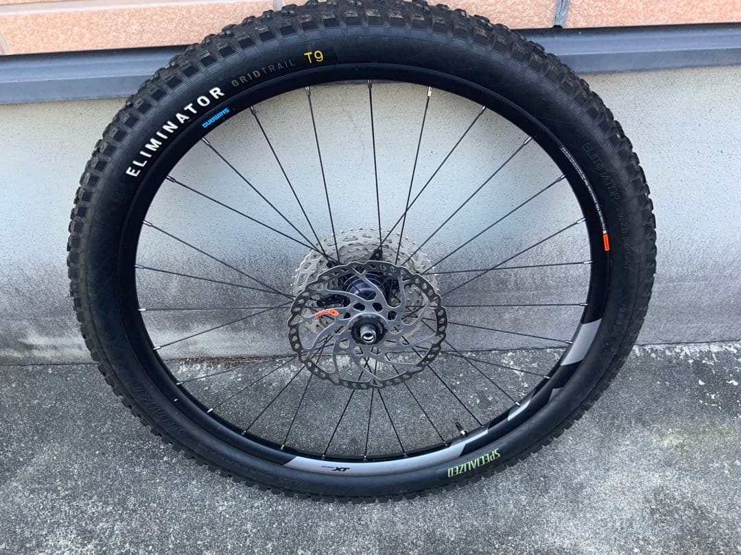 SHIMANO ホイール XT WH−8120 フロントリアセット