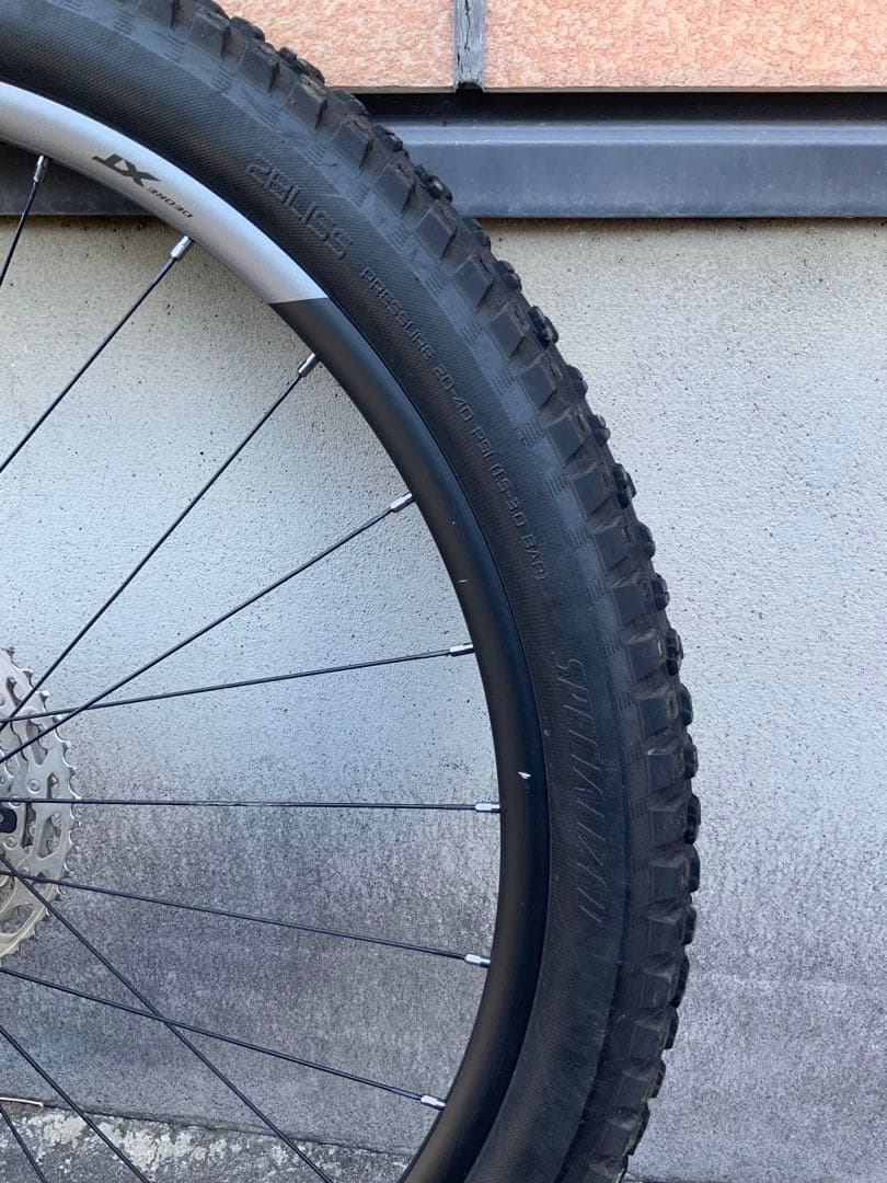 SHIMANO ホイール XT WH−8120 フロントリアセット