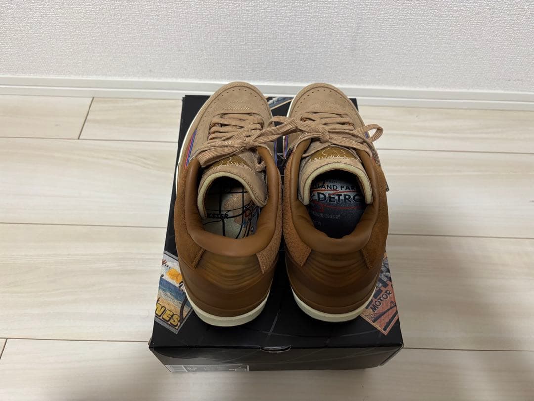 NIKE Air Jordan 2 Retro ブラウンシューズ