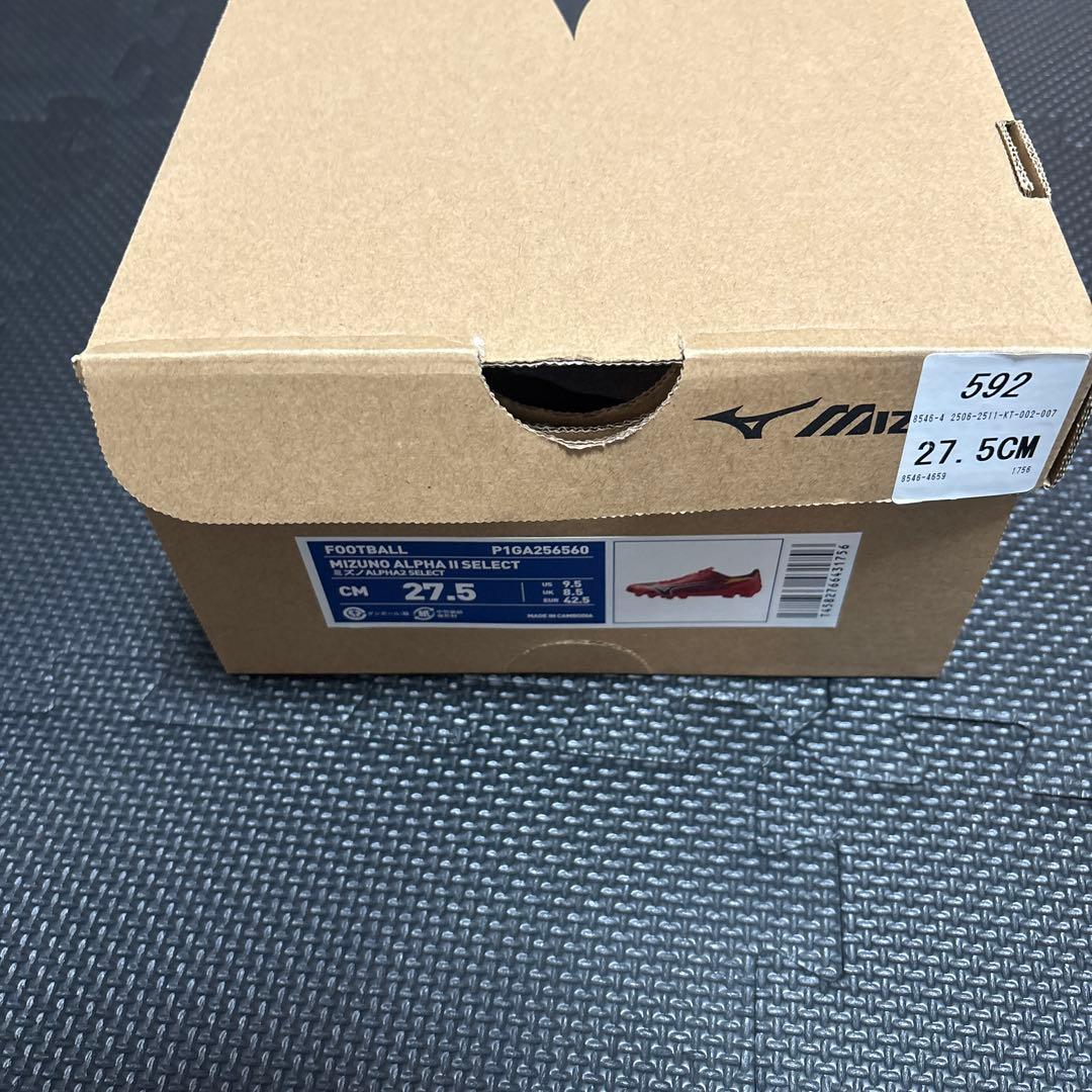 Mizuno ALPHA2 SELECT サッカーシューズ 27.5cm