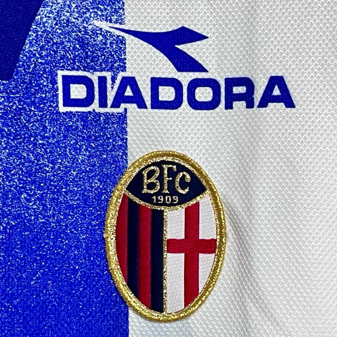 【新品/タグ付き】98/99 ボローニャFC ♯10 シニョーリ【L】アウェイ