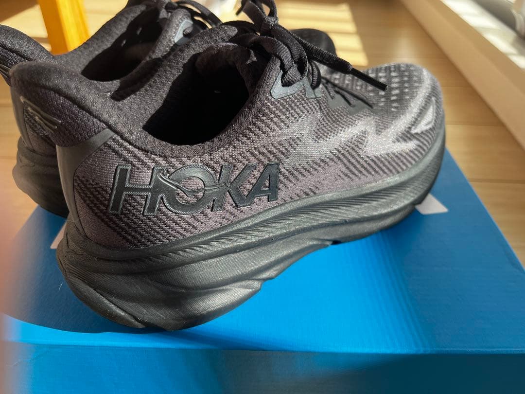 HOKA スニーカー　CLIFTON 9 ブラック 男女兼用