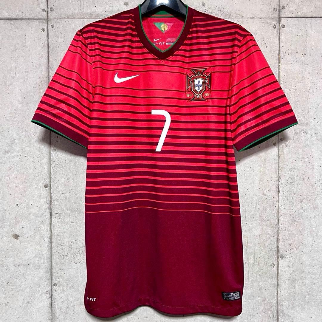 【美品！】2014ブラジルW杯 ポルトガル代表 ♯7 C・ロナウド【Mサイズ】