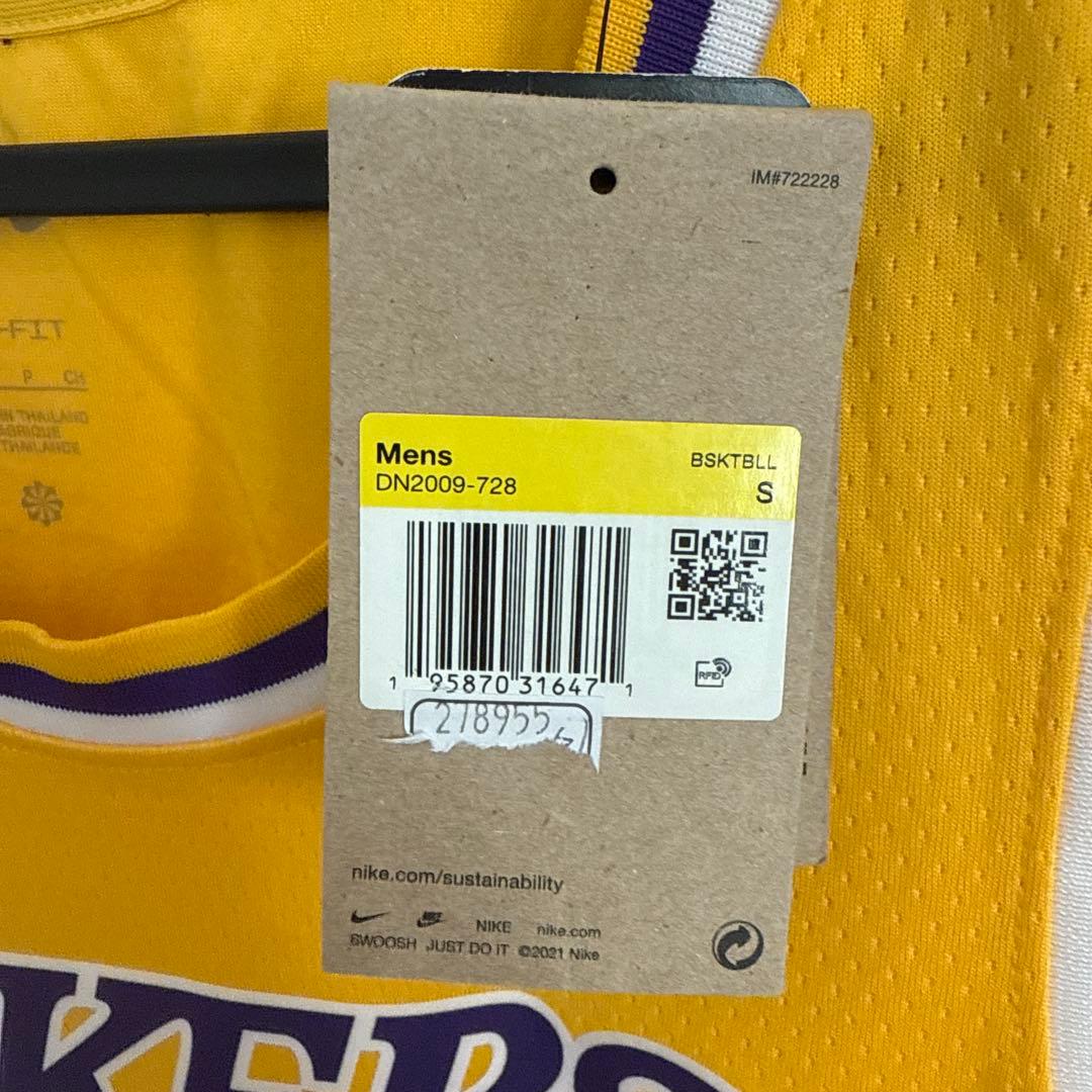 NIKE レブロン ユニフォーム 未使用 ナイキ NBA レイカーズ LA